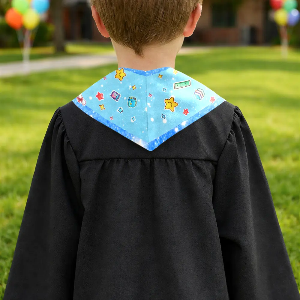 I Am Kind Affirmation Kinder Prek Graduation - Personalized Kid Graduation Stole - Image 3