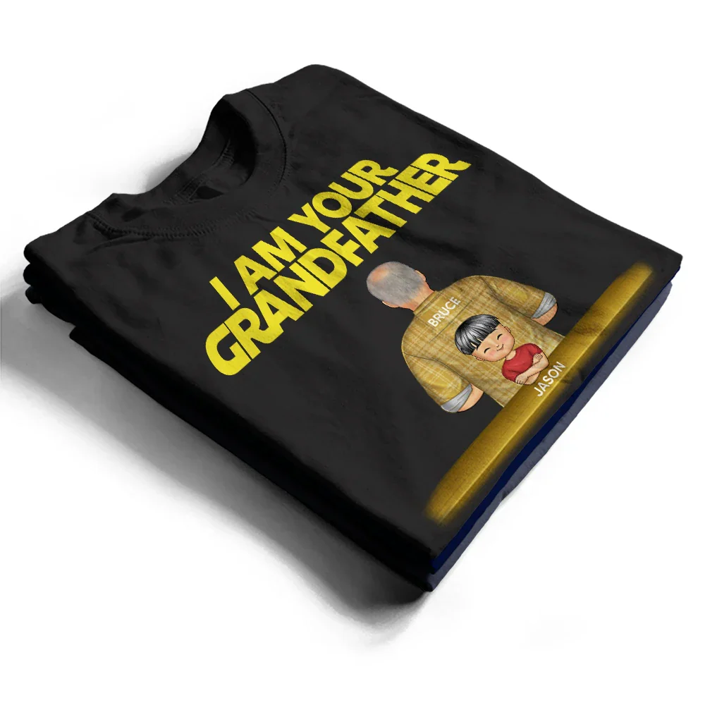 I Am Their GrandFather - Personalized T Shirt - Image 2