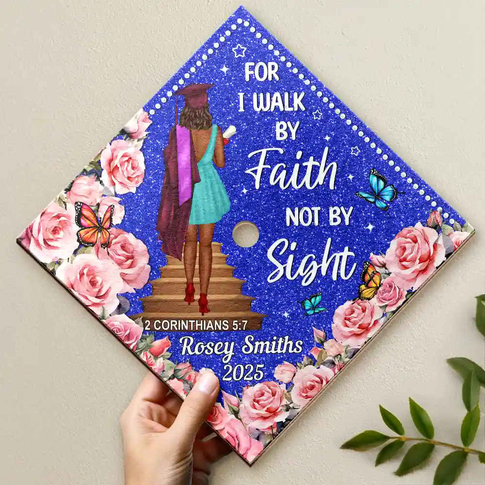 I Chose My Path - Personalized Graduation Cap Topper - Image 2