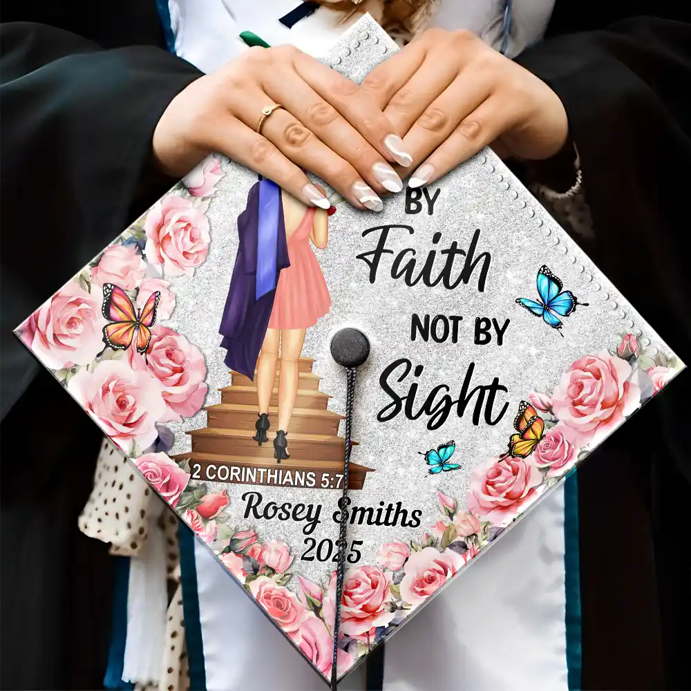I Chose My Path - Personalized Graduation Cap Topper - Image 4