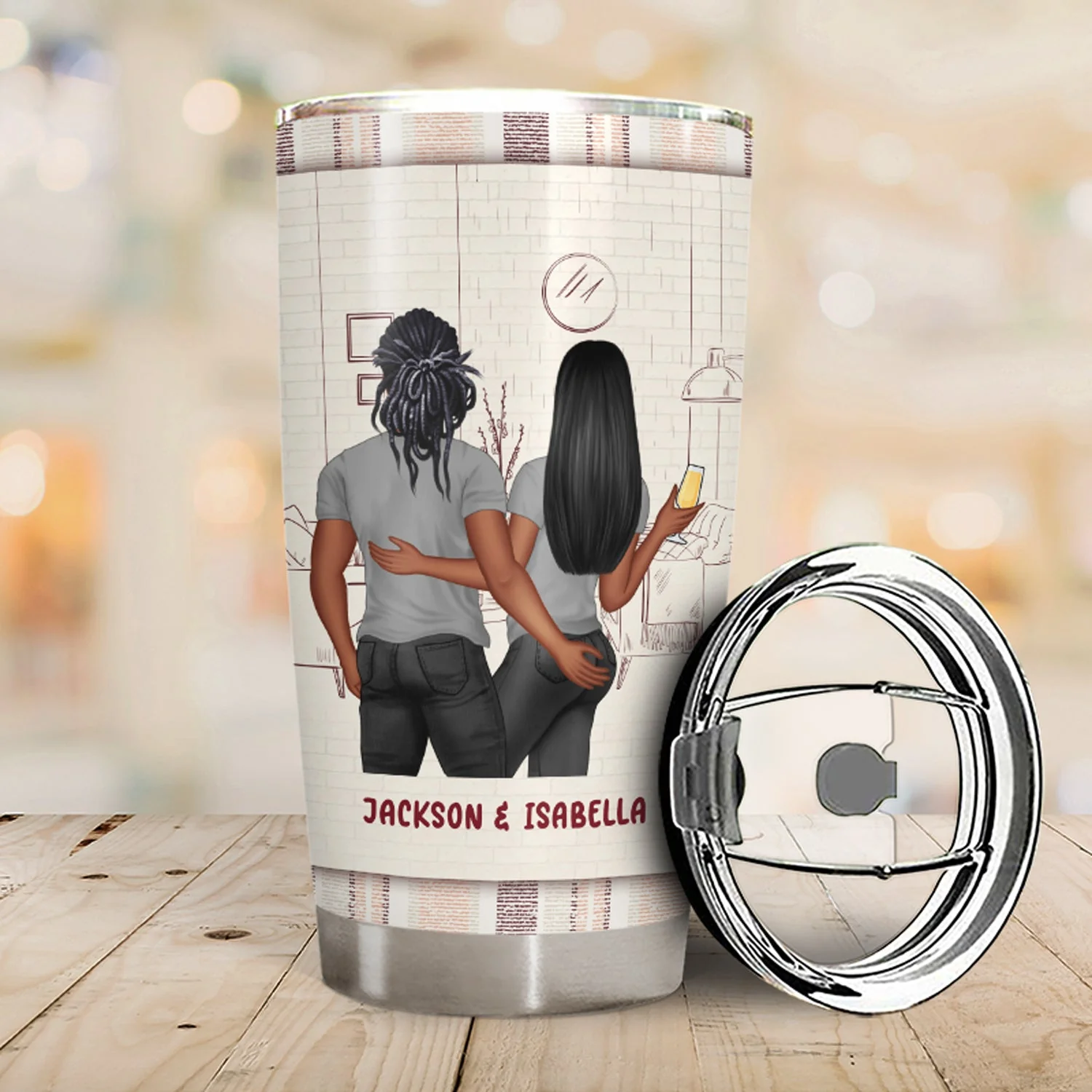 I Could Have Found You Sooner - Gift For Couples - Personalized Custom Tumbler - Image 2
