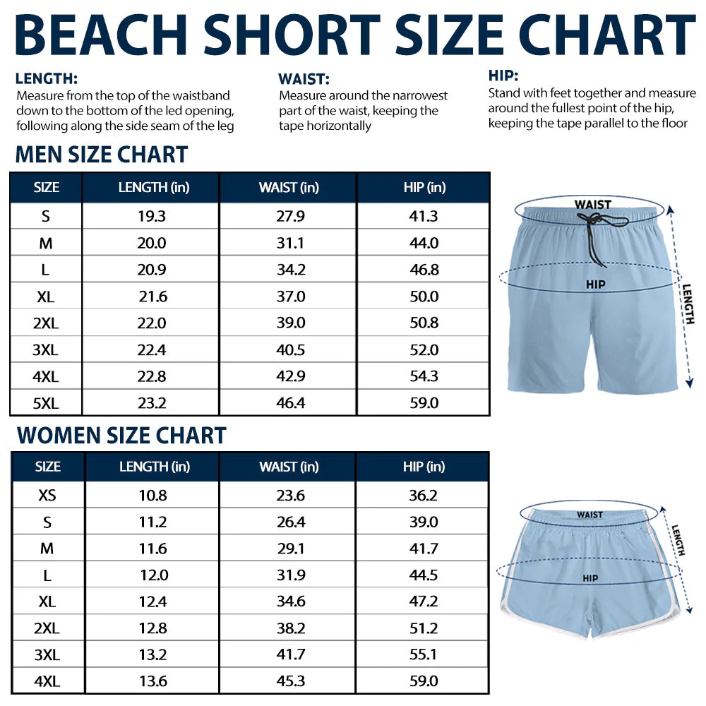 I Have Everything I Need - Gift For Couples, Husband, Wife, Boyfriend, Girlfriend - Personalized Couple Beach Shorts - Image 2