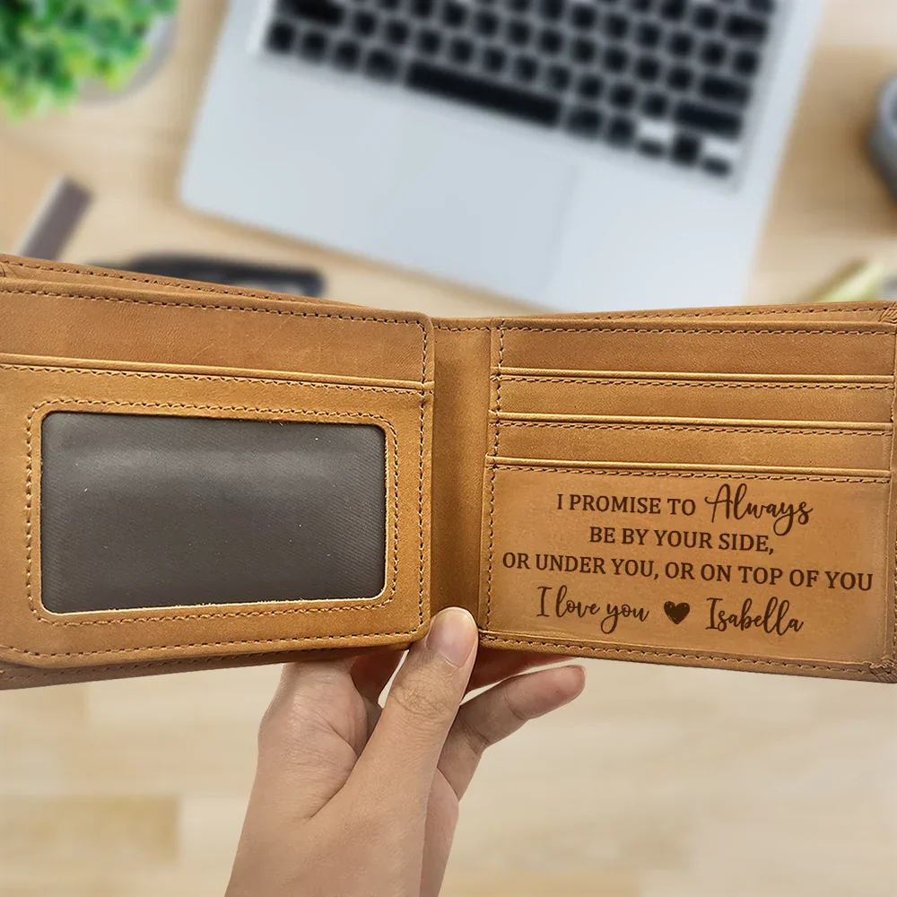 I Licked It So It's Mine - Personalized Bifold Wallet - Image 2