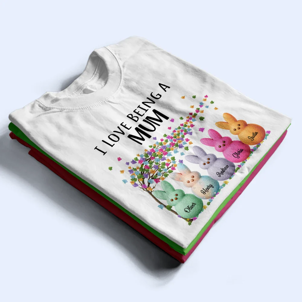 I Love Being A Grandma - Personalized T Shirt - Image 4