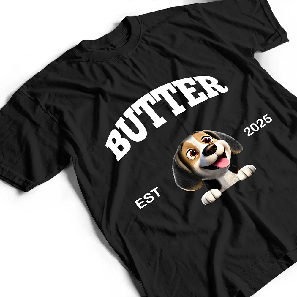 I Love My Dog - Personalized T Shirt - Image 4