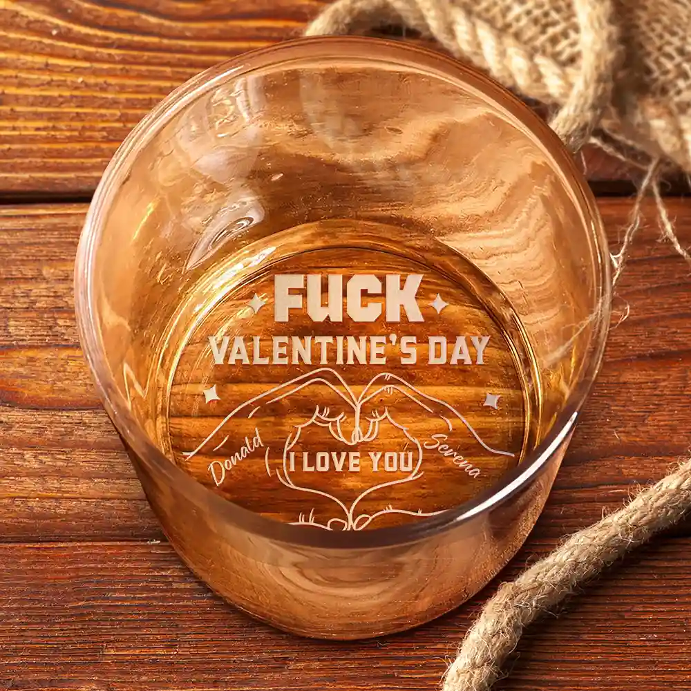 I Love You Everyday - Personalized Engraved Whiskey Glass - Image 3