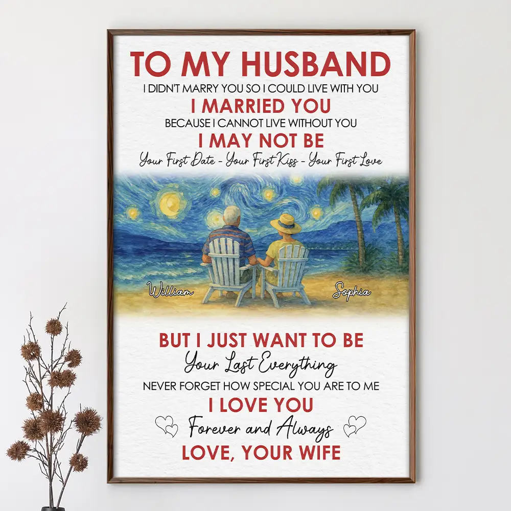 I Love You Forever And Always - Personalized Poster - Image 3