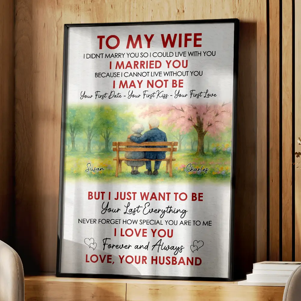 I Love You Forever And Always - Personalized Poster - Image 4