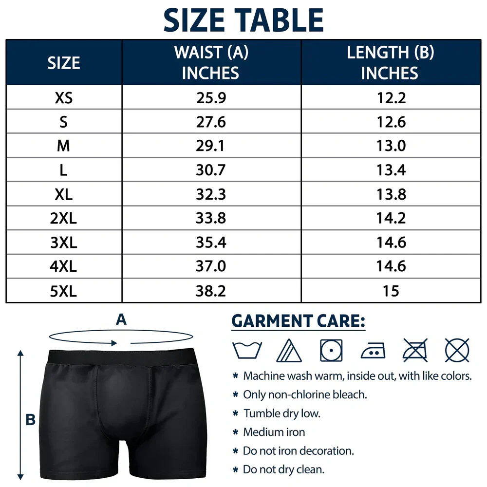 I Love Your Face Especially When It's Between My Legs - Personalized Men's Boxer Briefs - Image 2
