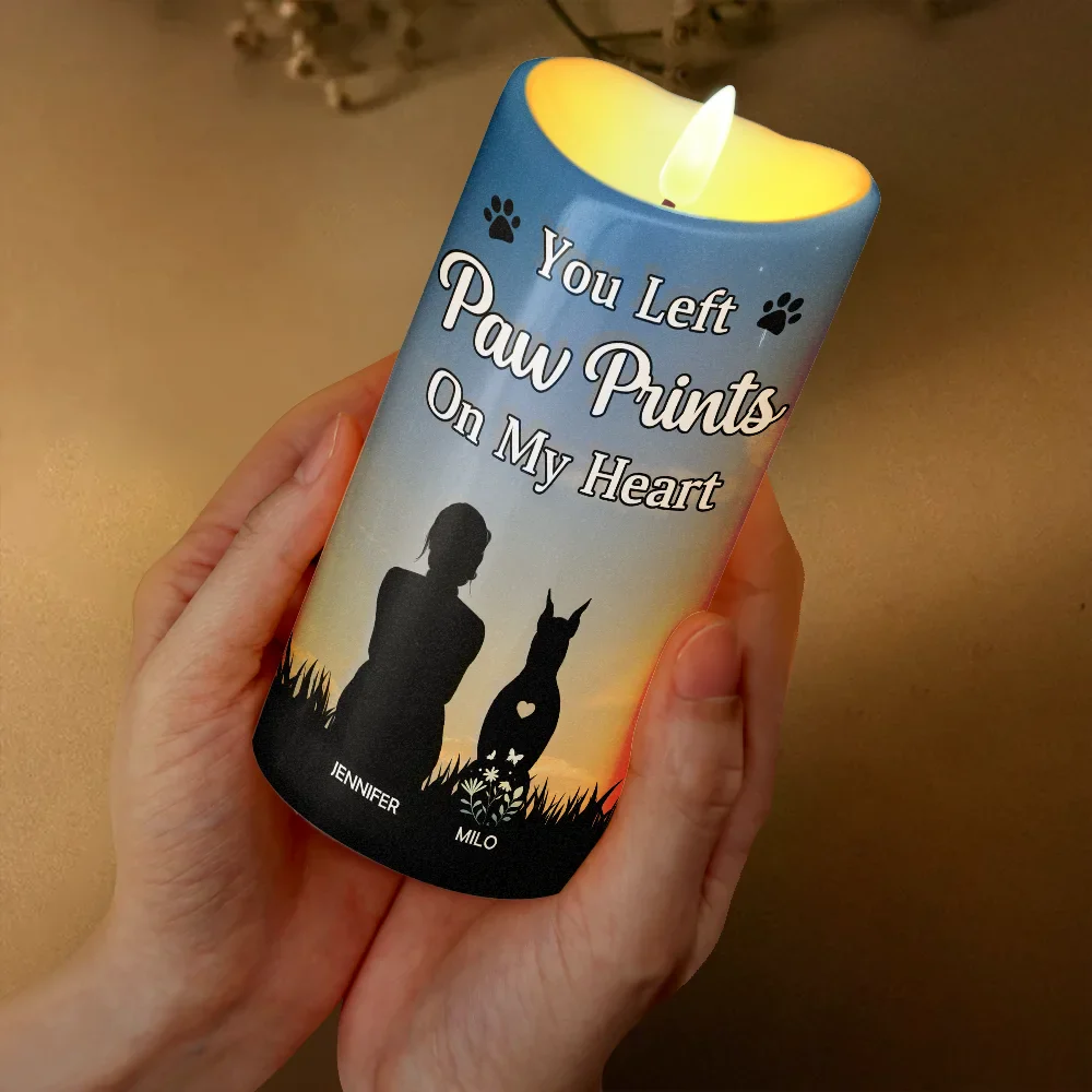 I Loved You Your Whole Life Memorial - Personalized Flameless LED Candle - Image 3