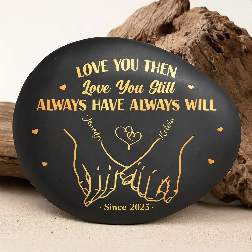 I Met You I Like You Couples - Personalized Printed Rock - Image 3