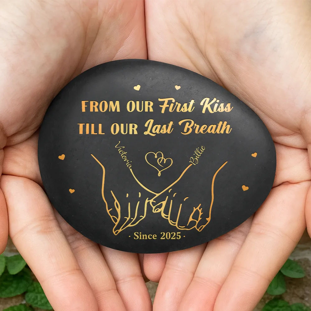 I Met You I Like You Couples - Personalized Printed Rock - Image 4