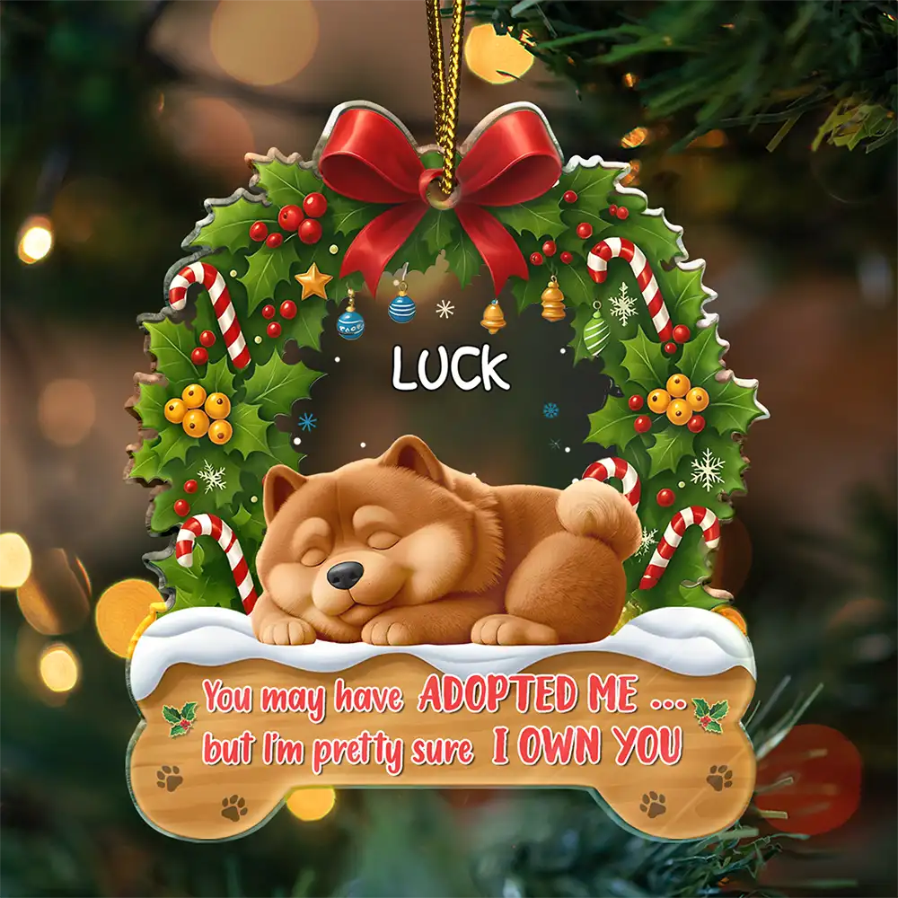 I Own You Christmas - Personalized Custom Shaped Acrylic Ornament - Image 3