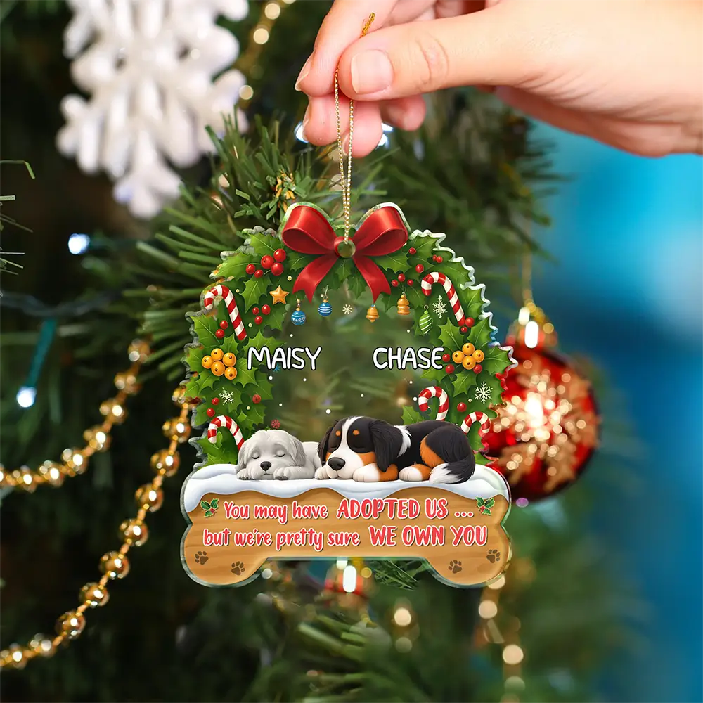 I Own You Christmas - Personalized Custom Shaped Acrylic Ornament - Image 4