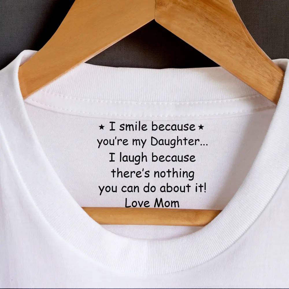 I Smile Because You Are My Son - Personalized T Shirt - Image 2