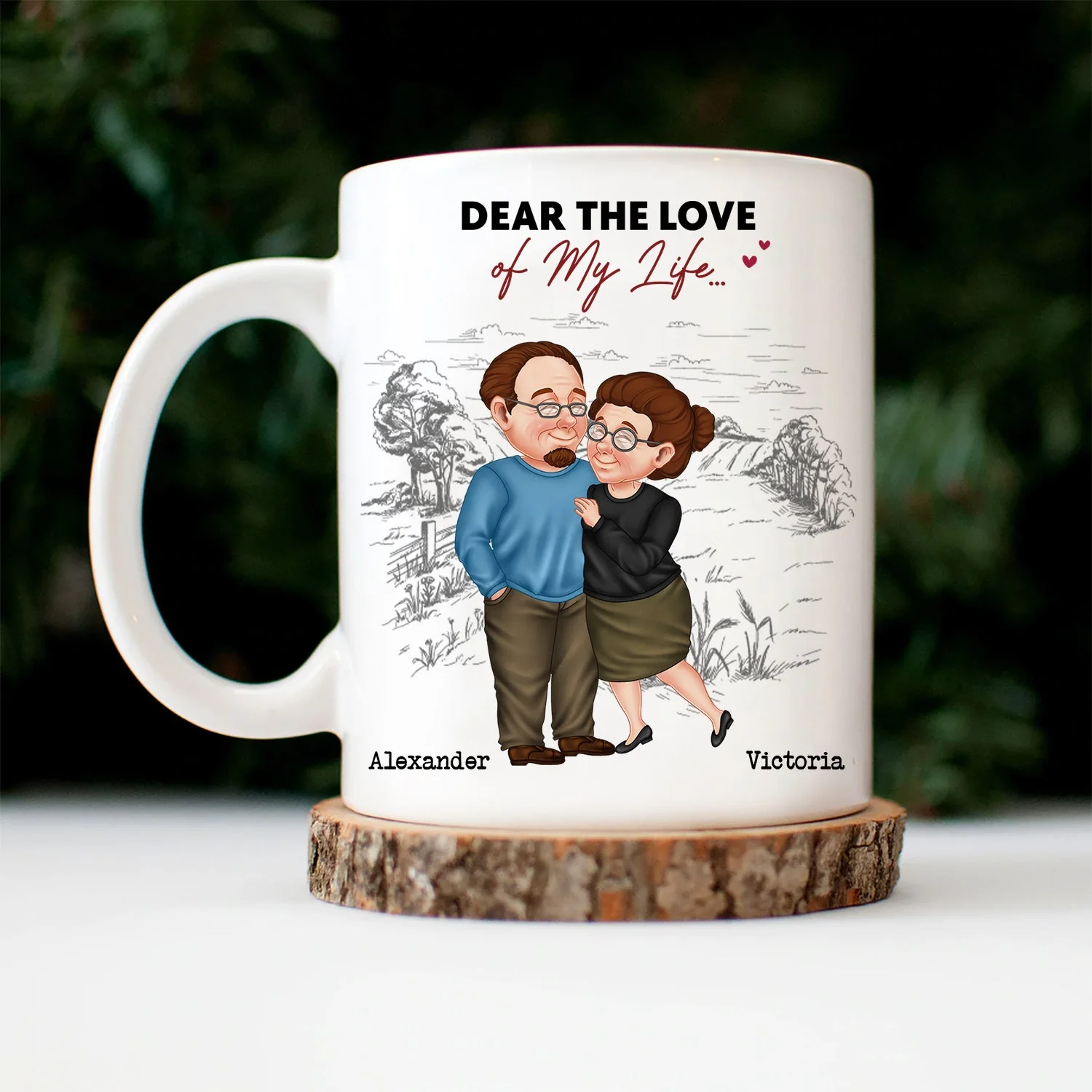 I Wish I Could Turn Back The Clock - Gift For Couples - Personalized Mug - Image 3