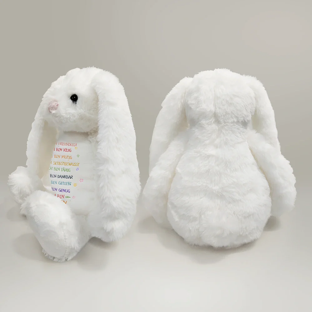 Ich Bin Geliebt - Personalisierter Stoffhase - Image 4