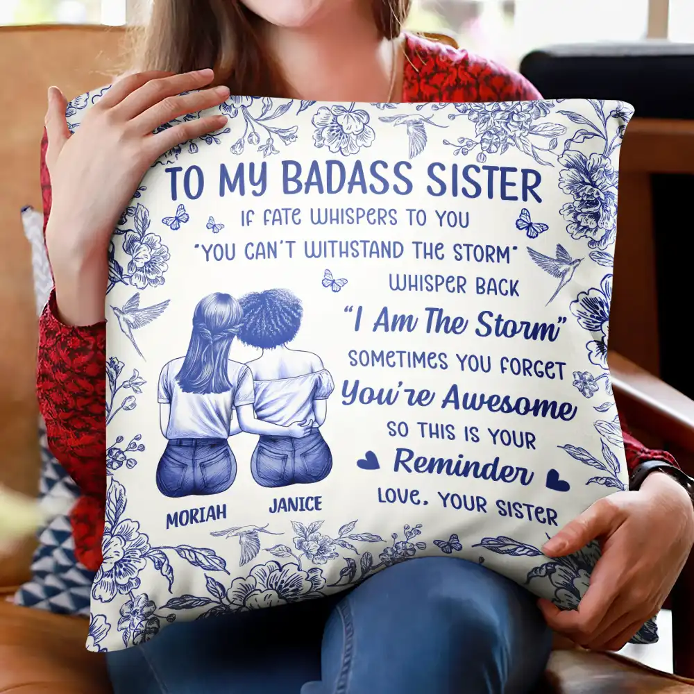 If Fate Whispers To You Daughter Granddaughter - Personalized Pillow - Image 2