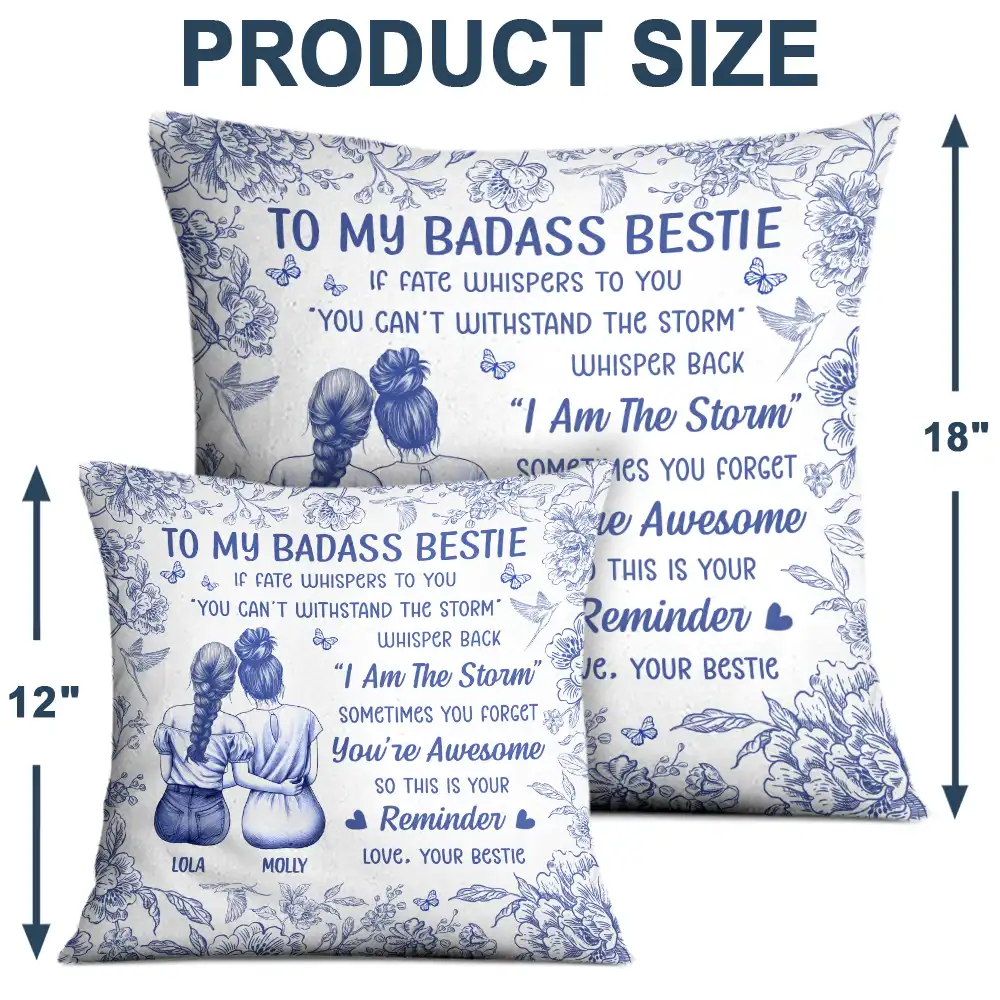 If Fate Whispers To You Daughter Granddaughter - Personalized Pillow - Image 4