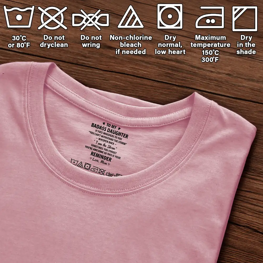 If Fate Whispers To You Daughter - Personalized T Shirt - Image 6