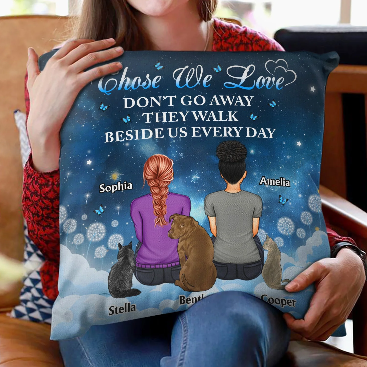 If Love Could Have Saved You - Memorial Gift For Dog Lovers, Cat Lovers - Personalized Pillow - Image 2