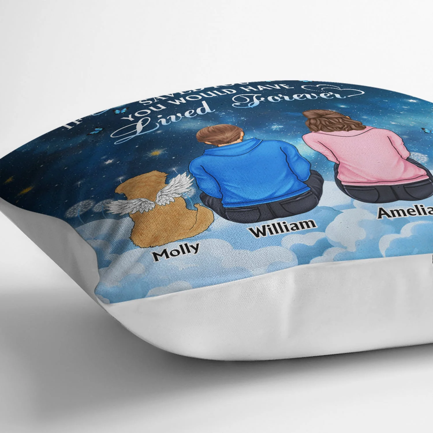 If Love Could Have Saved You - Memorial Gift For Dog Lovers, Cat Lovers - Personalized Pillow - Image 3