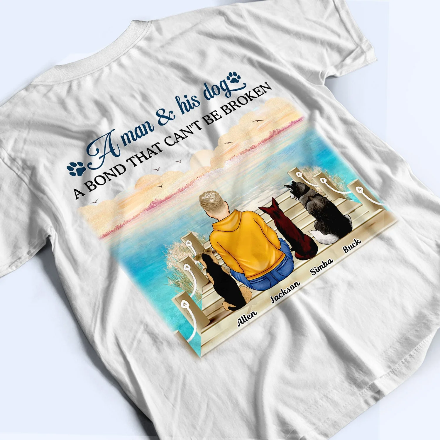 If Love Could Have Saved You - Memorial Gift For Pet Lovers, Dog Mom, Dog Dad, Cat Mom, Cat Dad - Personalized T Shirt - Image 3