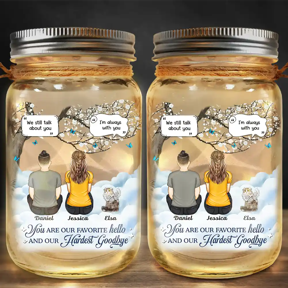 If Love Could Have Saved You, You Would Have Lived Forever - Personalized Mason Jar Light - Image 2