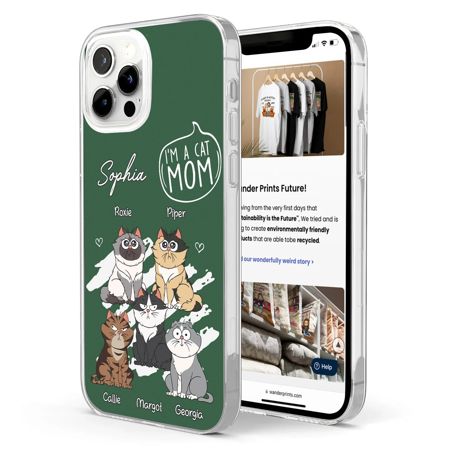 I'm A Cat Person - Gift For Cat Lovers, Cat Mom, Cat Dad - Personalized Clear Phone Case - Image 2