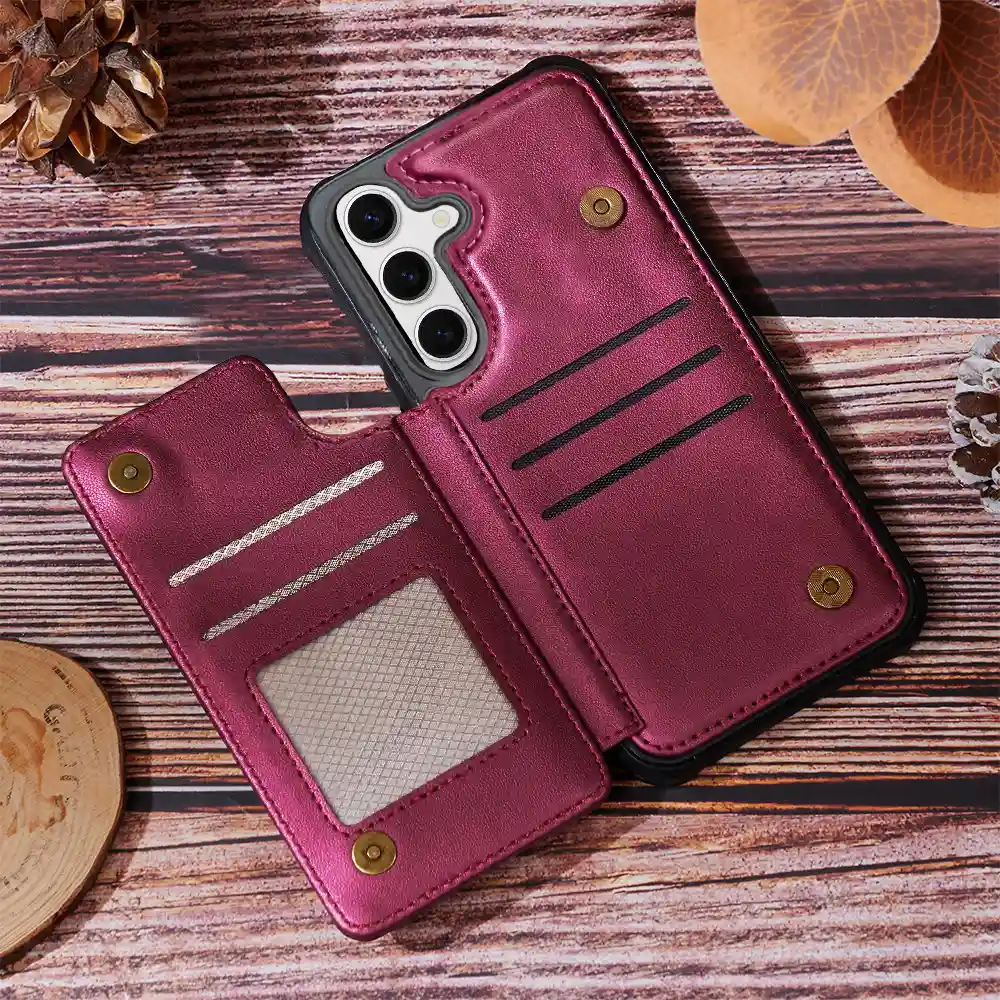 I'm A Cat Person - Personalized Leather Flip Wallet Phone Case - Image 6