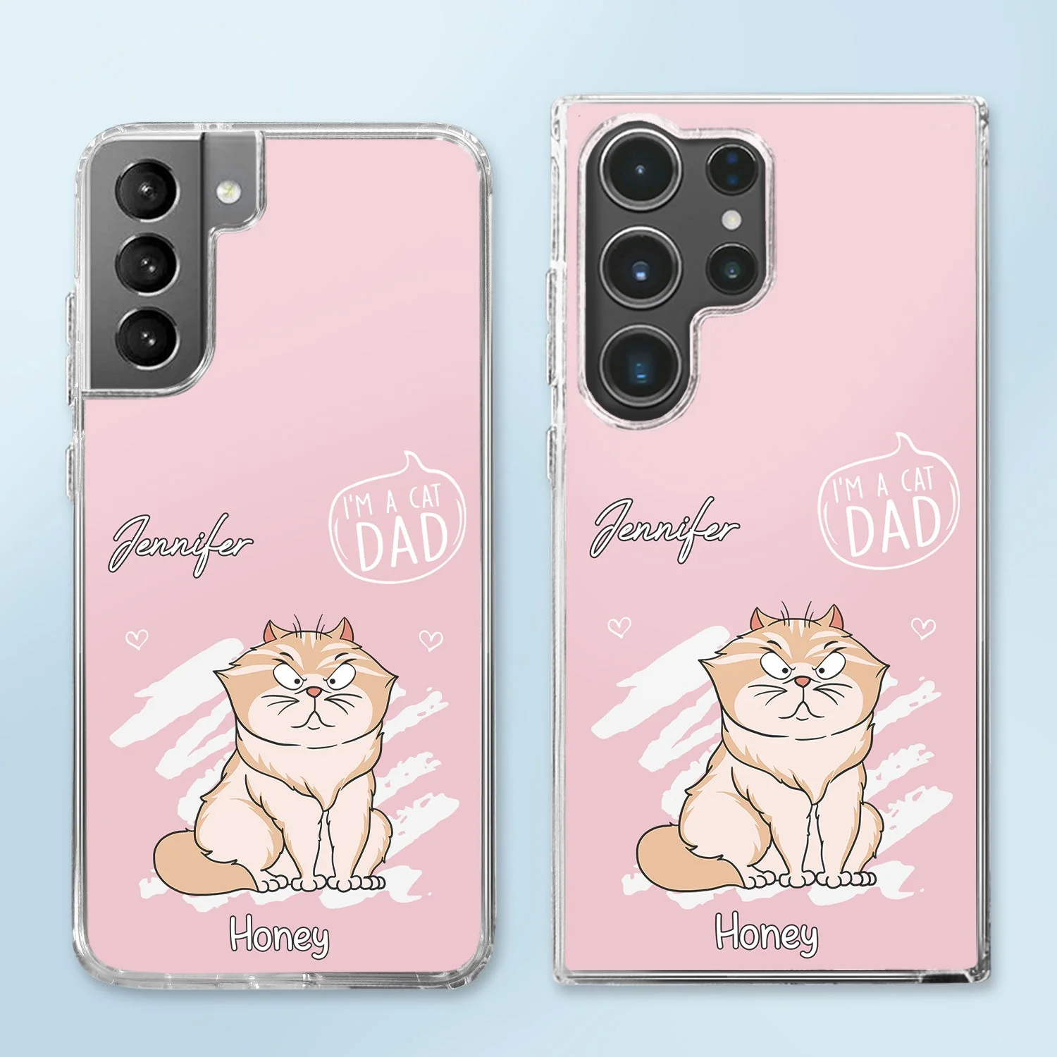 I'm A Cat Person Version 2 - Gift For Cat Lovers, Cat Mom, Cat Dad - Personalized Clear Phone Case - Image 4