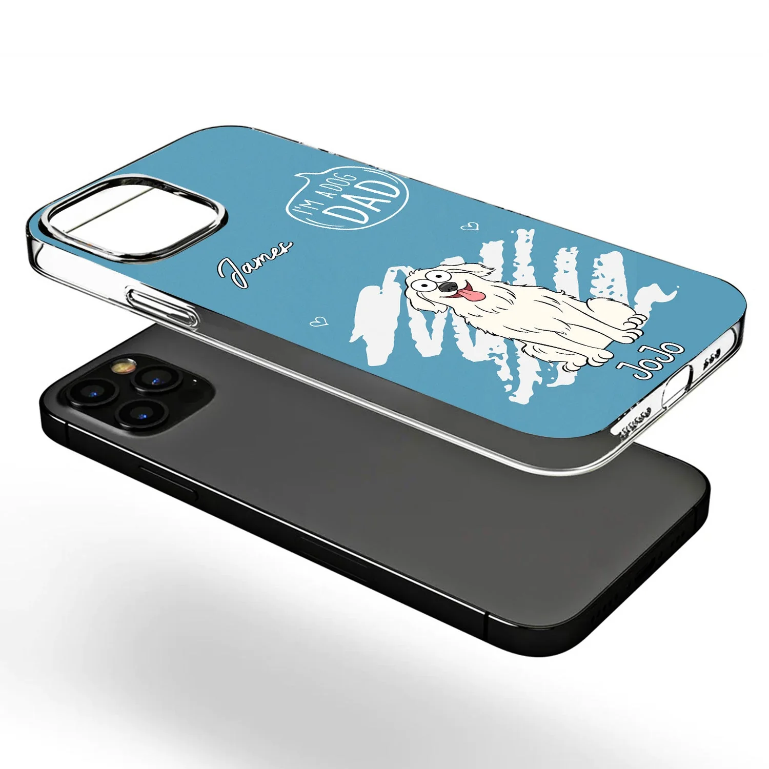 I'm A Dog Person - Gift For Dog Mom, Dog Dad, Dog Lovers - Personalized Clear Phone Case - Image 3