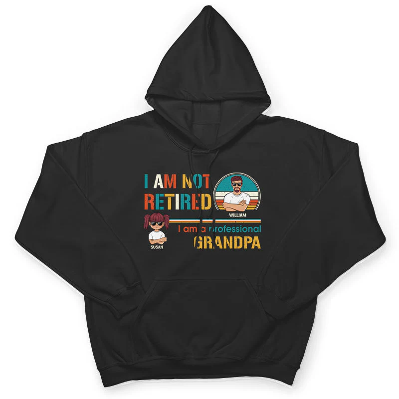 I'm A Professional Grandpa - Personalized Custom T Shirt - Image 4