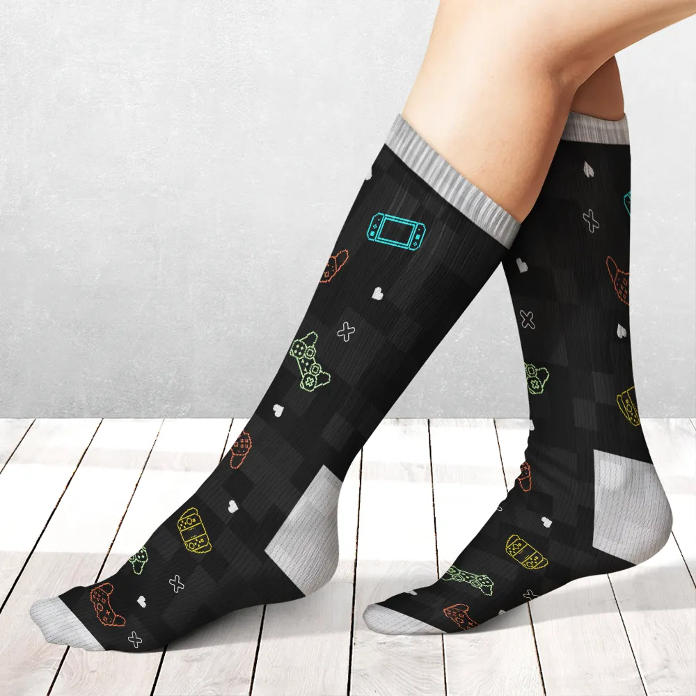 I'm Gaming Do Not Disturb - Personalized Socks - Image 3