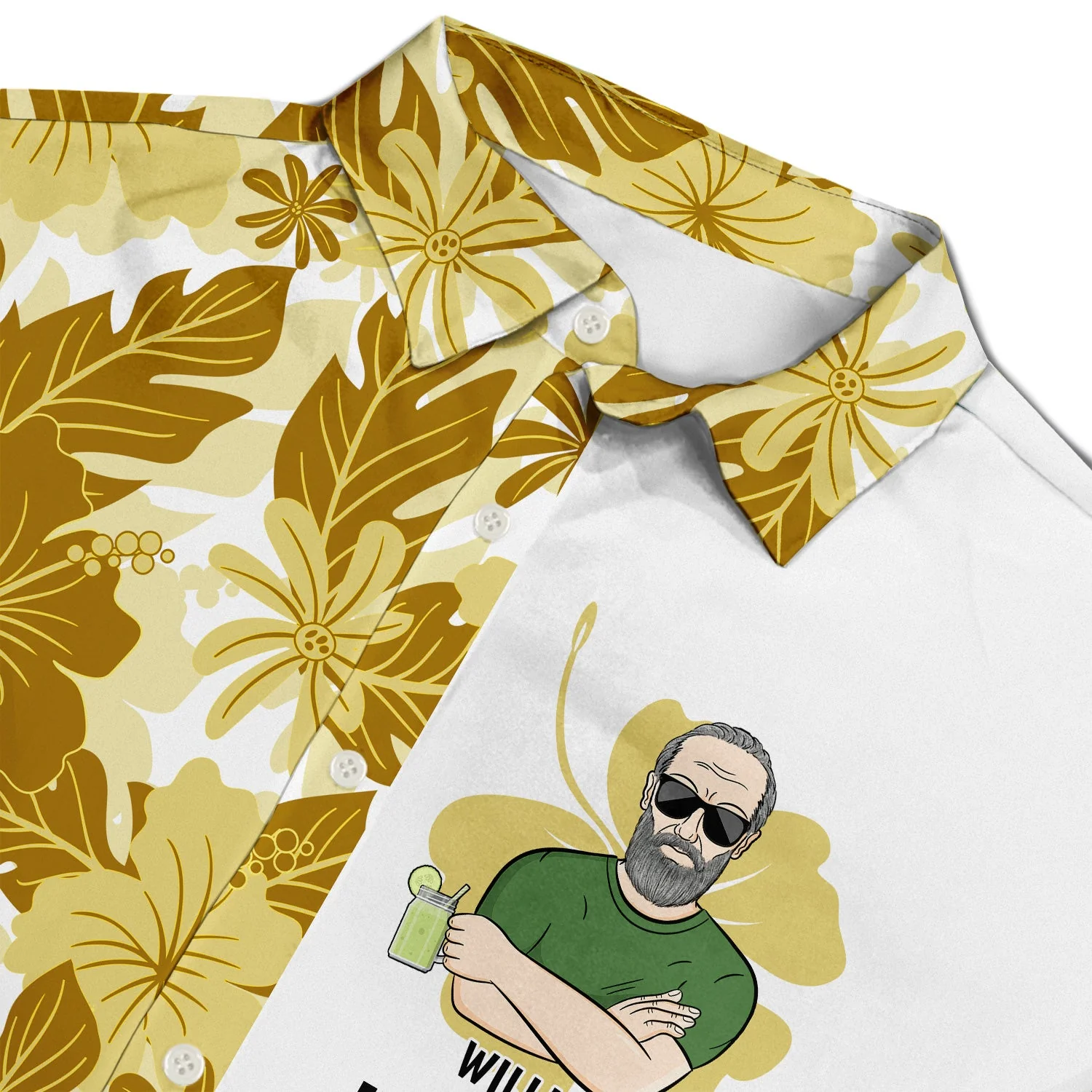 I'm Not Retired - Gift For Grandpa And Father - Personalized Custom Hawaiian Shirt - Image 3