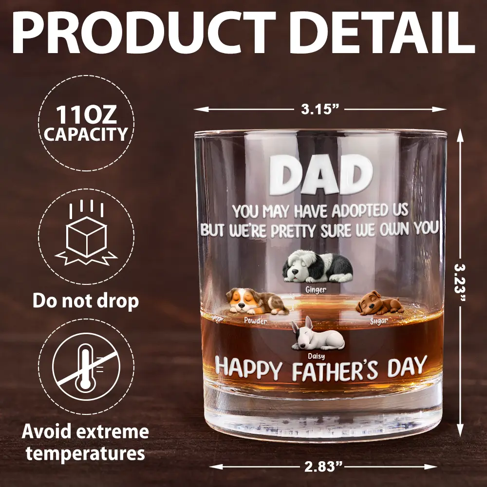 I'm Pretty Sure I Own You - Personalized Whiskey Glass - Image 5