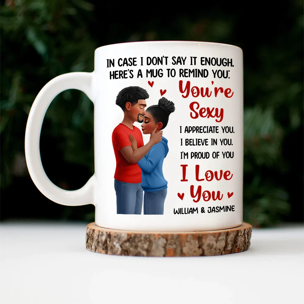 In Case I Don't Say It Enough Forehead Kiss Couple - Personalized Mug - Image 4