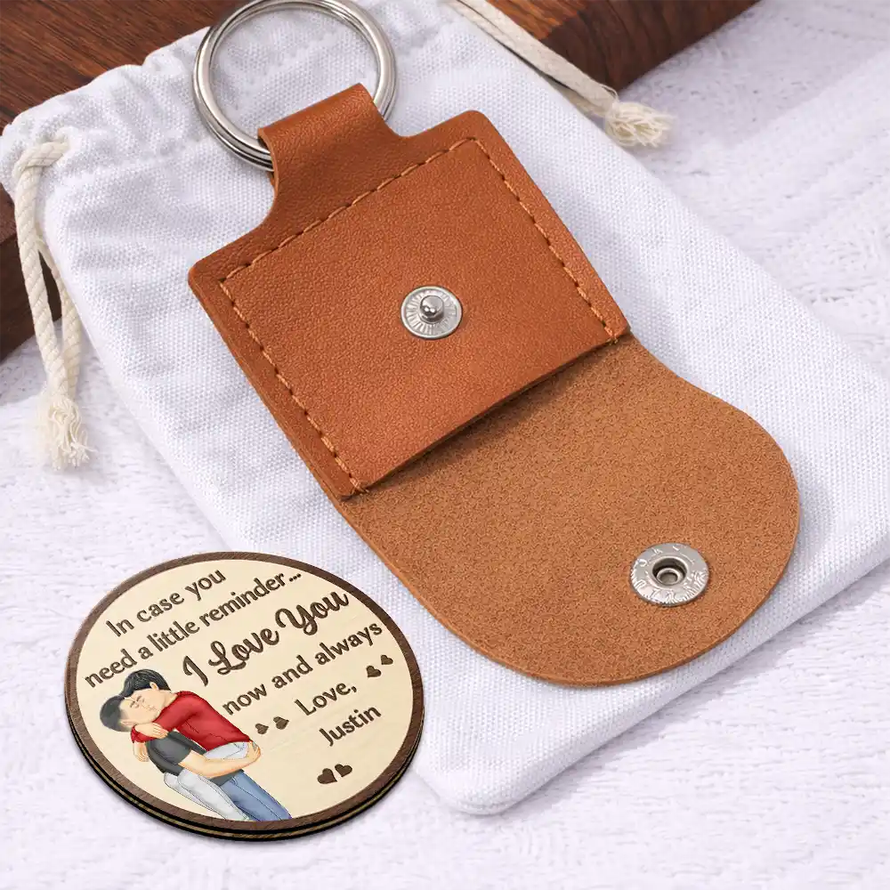 In Case You Need A Little Reminder - Personalized Wooden Pocket Hug - Image 2