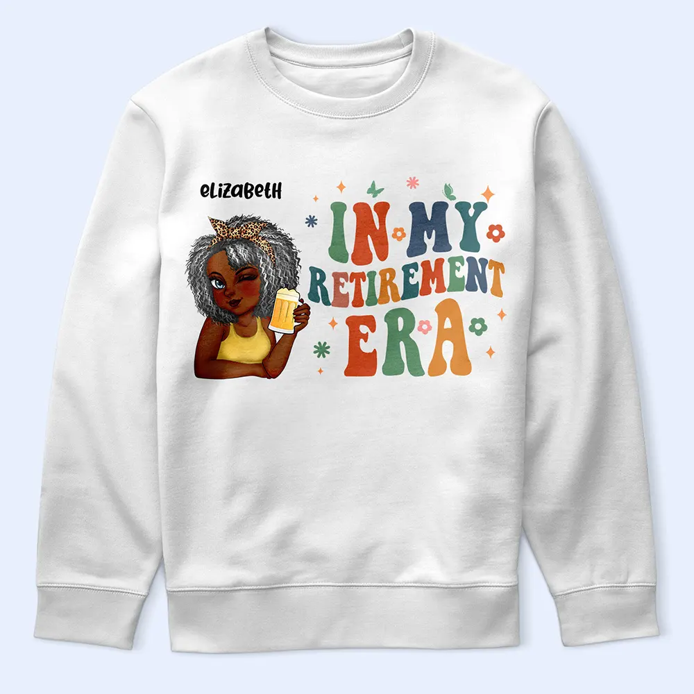 In My Retirement Era - Personalized T Shirt - Image 5