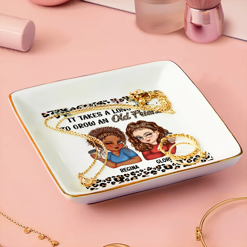 It Takes A Long Time To Grow An Old Friend - Personalized Ring Dish - Image 3