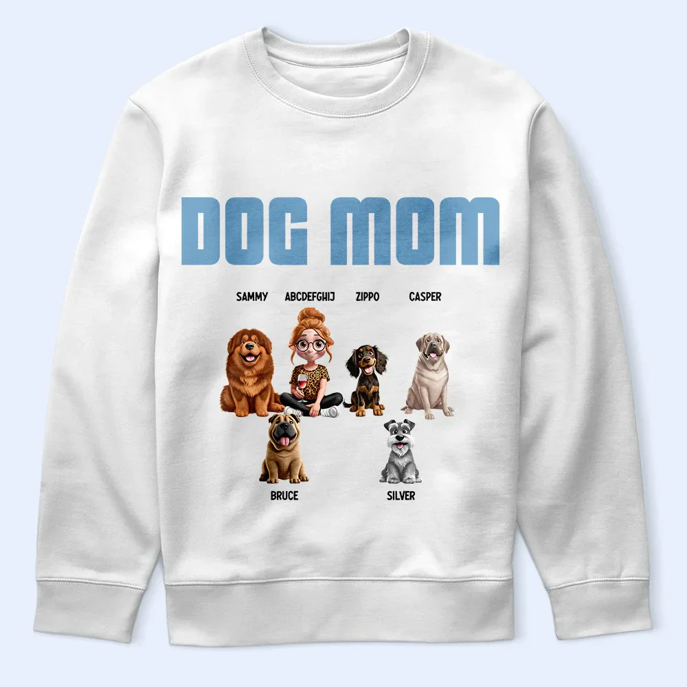 Just A Girl Boy Who Loves Dogs - Personalized T Shirt - Image 5