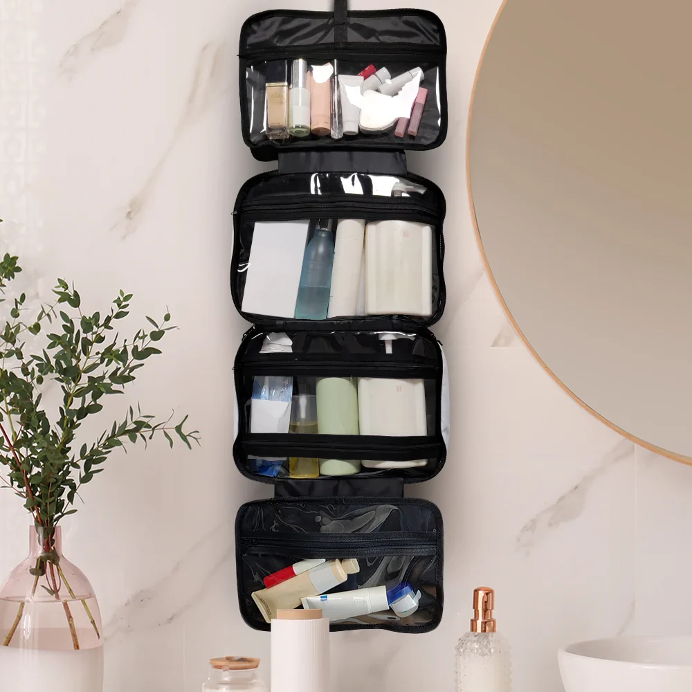 Just A Girl Who Loves Traveling Vacation Summer - Personalized Toiletry Bag - Image 3