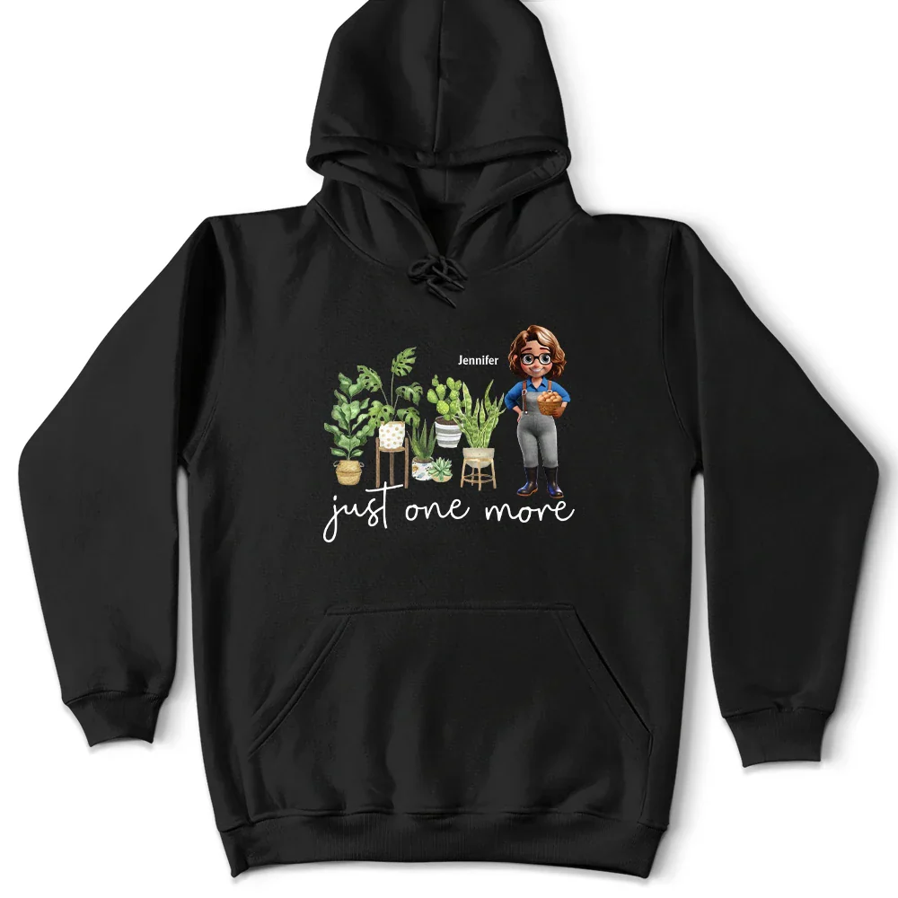 Just One More Plants - Personalized T Shirt - Image 4