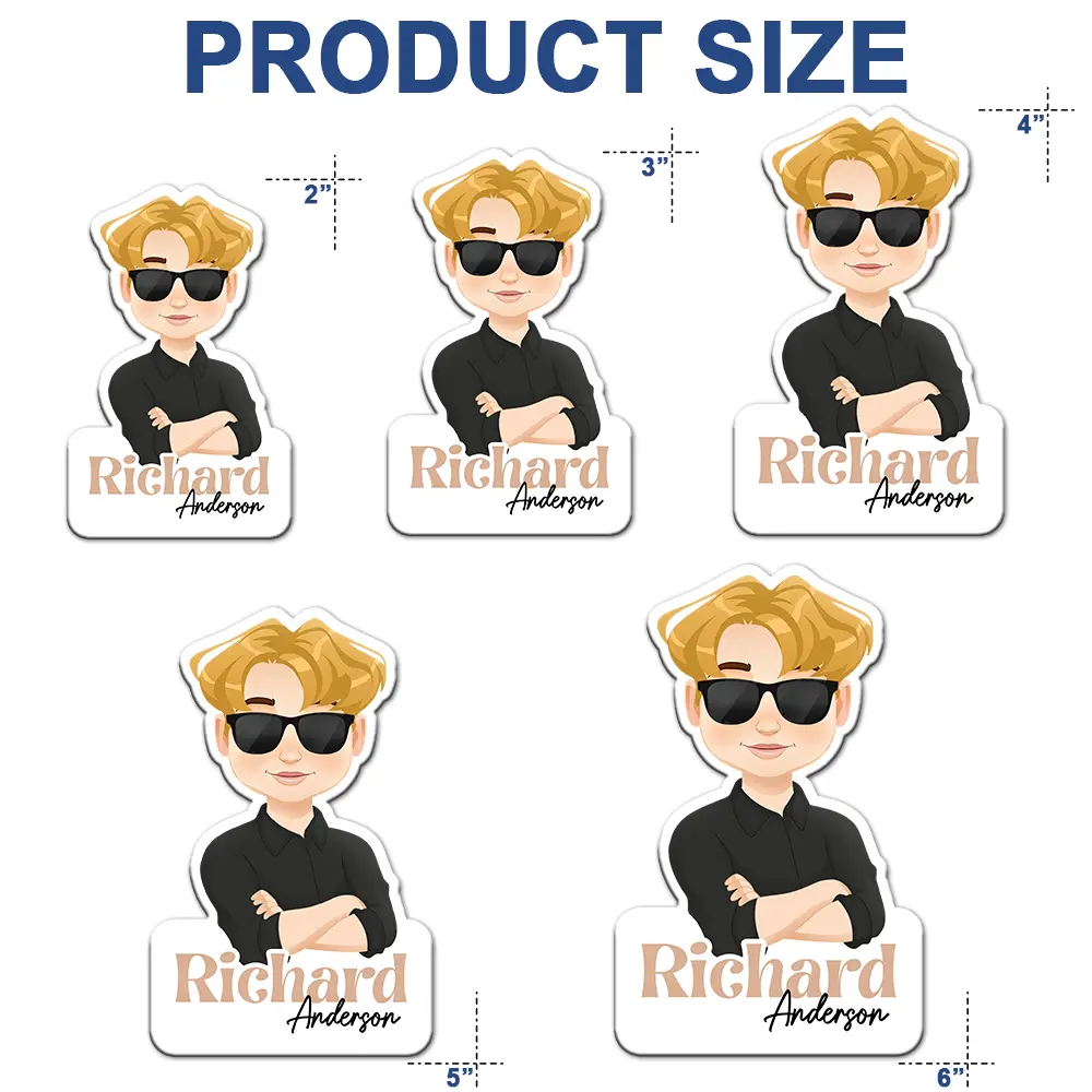Kids Name - Personalized Magnet - Image 5