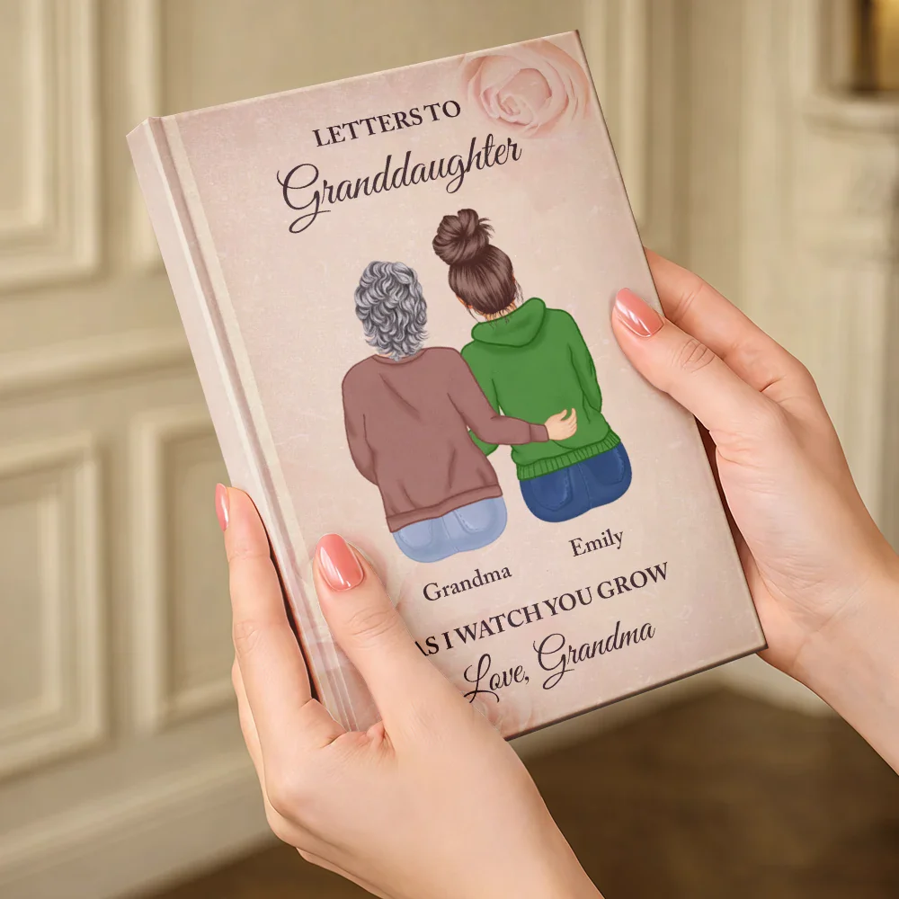 Letter To My Daughter Granddaughter - Personalized Hardcover Journal - Image 4