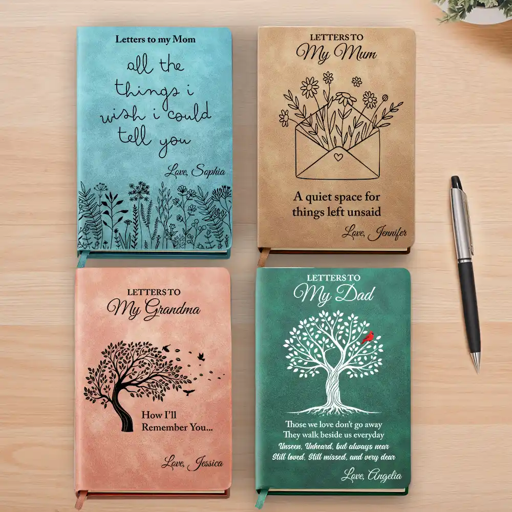 Letters To Loved One - Personalized Leather Journal