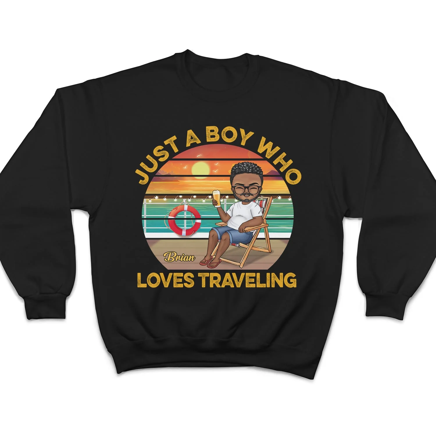 Life Is Better On A Cruise - Vacation, Birthday, Funny Gift For Cruising Lovers, Traveling Lovers - Personalized T Shirt - Image 5