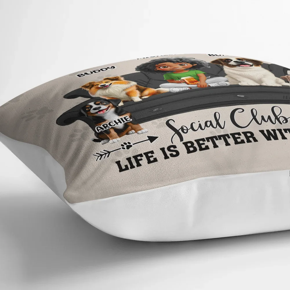 Life Is Better With - Personalized Pillow - Image 3
