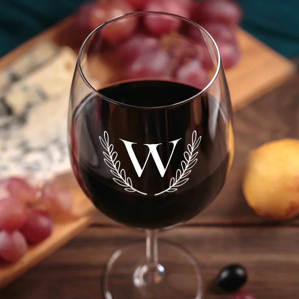 Life Is Full Of Choices - Personalized Wine Glass - Image 3