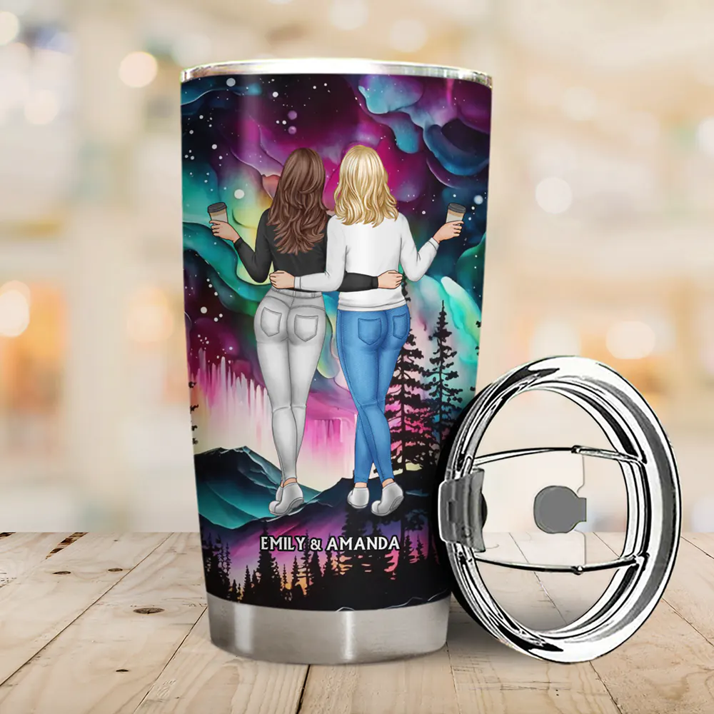 Life Is Tough But So Are You Blended Colors - Personalized Tumbler - Image 2